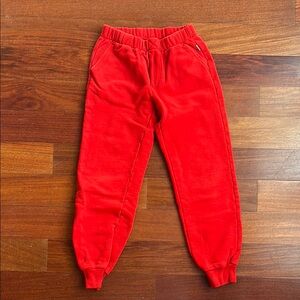 Italian made Red Kids Jogger Pants